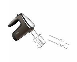 Stille Handmixer 600W met Snelheidsregelaar, Turbo-functie, Roestvrijstalen Mixvoet en Mini-Hakmolen