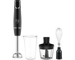 Tefal InfinyForce HB9438 - Staafmixer - Inclusief Mengbeker, Hakmolen en Garde - Ergonomische Snelheidsregeling - Geschikt voor Sauzen en Soepen - Zwart - 1000W