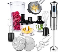 TIM® Mixer staafmixer - Mixer - Mixer handmixer - Zilver - ‎27cm x 25cm x 34cm; 2.8 kg