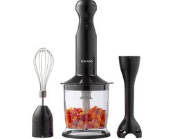 Tomado TSB3501B - Staafmixer set - Hand blender - Hakmolen - Garde - 350W - 2 snelheden - Zwart