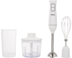 Tristar MX-4881 Staafmixerset - 350W - Inclusief Garde, Hakmolen en Maatbeker - Ergonomisch Design - Turbofunctie - Vaatwasserbestendige Onderdelen
