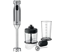 WMF Lineo - Staafmixer - 4-in-1 - Inclusief Melkopschuimer - 700W - RVS - BPA-vrij