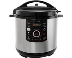 12 Quart Digitale Snelkookpan met 15 Vooraf Ingestelde Opties en Glazen Deksel