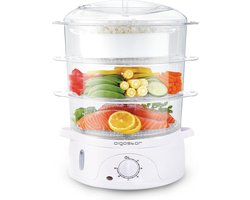 Aigostar Fitfoodie 30CFO - Stoomkoker 9L - met Timer - 800W - 3 Lagen