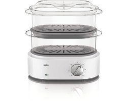Braun TributeCollection-stoomkoker FS 5100WH - Stoomkoker - Wit