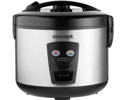 Concept RE2020 stomerkoker 2 mand(en) Vrijstaand 650 W Zwart, Gesatineerd staal