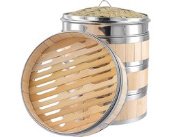 Daily Supplies® Stoomkoker - Stoompan - Stoompot - Steamer - 20cm