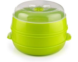 Dubbele Magnetron Stoomkoker voor Gezond Koken