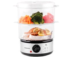 Elektrische Voedselstomer met 5 Quart Capaciteit en 400 Watt Vermogen voor Groenten en Vis