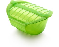 Lekue - Magnetron Stoom Koker - 3-4 p - Groen