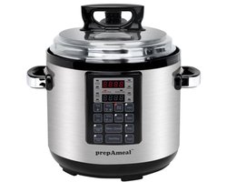 Multifunctionele Snelkookpan 6L - 8-in-1, Programmeerbaar, Stoom- en Sauteerfuncties