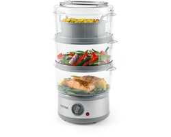 Petra Electric Food Steamer Multicooker BPA-vrije manden en kom