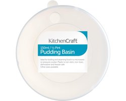 Puddingvorm met Deksel 150ml - Stoomoven en Magnetron Geschikt