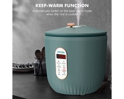 Rice Cooker and Steam Cooker,Easy, fast and healthy cooking,A Healthier Way to Cooking Rice