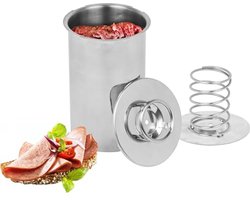 Roestvrijstalen hamkoker met thermometer voor gezond koken