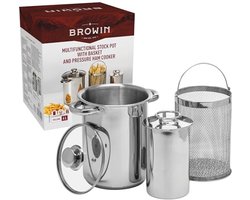 Roestvrijstalen hamkoker set met aspergepan en pastapan – Gezond zelfgemaakt vlees en vegetarische gerechten