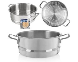 Roestvrijstalen Inzetstuk 26 cm voor Stomen