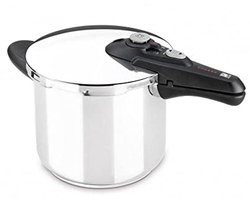 Roestvrijstalen Snelkookpan 6L - Inductie - Gezond Koken met Druk