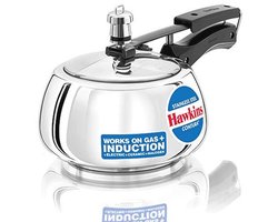 Roestvrijstalen snelkookpan met inductie-compatibele basis - 2 liter