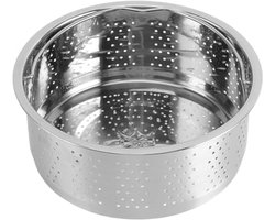 Roestvrijstalen Stoommand voor Gezond Koken - Suikerverwijdering en Veelzijdig Stomen (16,5 cm)