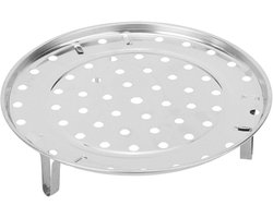 Roestvrijstalen Stoomrek voor Snelkookpan - Duurzaam en Handig Inblikkenrek