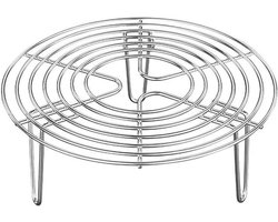 Ronde RVS Stoomrek voor Pannen en Keukenapparatuur - Hittebestendig