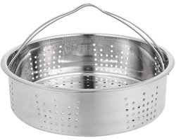 RVS Stoominzet voor Pannen - Universele Universele Stoommand voor Groenten, Vis en Gestoomd Eten