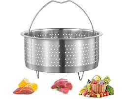 RVS Stoompot 18 cm - Inclusief Stoominzet voor Pan