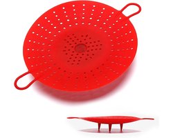 Siliconen Stomer voor Groenten - Magnetronbestendige Stoommand voor Snelkookpannen