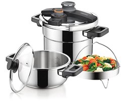 Snelkookpan Duo 4,0L en 6,0L - Snel en efficiënt koken