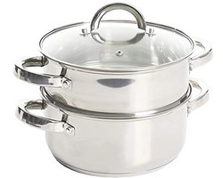 Stoomboot roestvrij staal kookgerei, 3,0-Quart