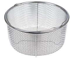 Stoominzet voor Kookpannen Ø 21 cm - Roestvrij Staal Stoominzetmand voor Zacht Stomen