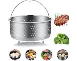 Stoominzetstuk roestvrij staal 304 voor pannen - Perfect voor groenten, fruit en eieren