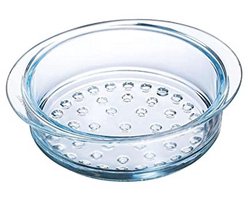 Stoommand van Borosilicaatglas - 20 cm Keukengereedschap voor Gezond Koken