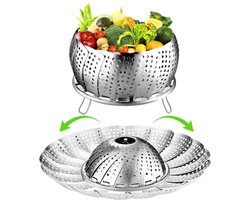 Stoommand voor Plantaardig Koken - Roestvrij Staal en Ondersteuning voor Gezond Koken