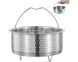 Stoompan inzetstuk voor pannen - Ø 17,5 cm - Roestvrij staal - Stomen van groenten