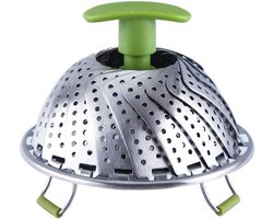 Verstelbare RVS Stoommand voor Pannen Inzetbaar Huishouden