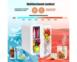 Core® Skincare Fridge - Mini Koelkast 8 Liter – Met Spiegel en Verlichting - Mini Fridge - Gearrangeerd- ‎14x 11x 10cm; 620 g