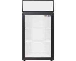 Cubo Tafelmodel Barkoelkast 59L - 1 Scharnierende Glazen Deur - Energiezuinig - CS-50H-EE- Frigo