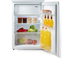 DOMO DO91127 Koelkast Tafelmodel - Met Vriesvak - 113L - C - Vrijstaand - Wit