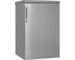 Exquisit KS16-V-H-040E koelkast Vrijstaand 127 l E Roestvrijstaal