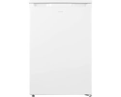 Inventum KV550 tafelmodel koelkast energiezuinig - 113 liter - Met vriesvak - 55 cm breed - Superkoelen - Led-verlichting - Energielabel D - Vrijstaand - Wit