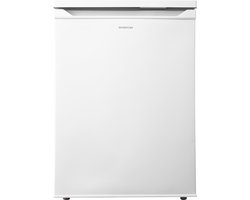 Inventum KV600 tafelmodel koelkast energiezuinig - 136 liter - Met vriesvak - 60 cm breed - Led-verlichting - Energielabel D - Vrijstaand - Wit