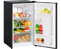 KitchenBrothers Koelkast - 88L - Tafelmodel - IJskast - Frigo - Vrijstaand - Zwart