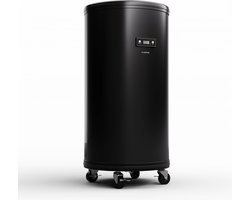 Klarstein Beersafe L koelkast met led-display, roestvrij staal koelkast voor kamers, indoor/outdoor drankenkoelkast, wijnkoelkast voor dranken, 70L koelkast met 360° zicht, 0-16°C