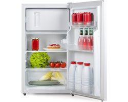 PRIMO PR144FR Koelkast Tafelmodel met Vriesvak - 80L - Wit - E - Koelkast Tafelmodel Vrijstaand