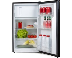 PRIMO PR145FR Koelkast Tafelmodel met Vriesvak - 80L - Zwart - E - Koelkast Tafelmodel Vrijstaand