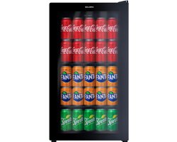 Salora BEVERAGECOOLER93B - Koelkast Tafelmodel - Koelkast - Koelkasten Vrijstaand - 93 l - Glazen deur