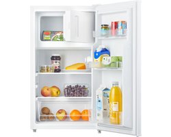 Tomado TRT4702W - Tafelmodel koelkast - 80 liter - Met vriesvak - Energielabel D - Wit