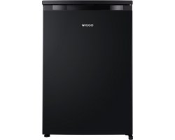 Wiggo WFR-TT82D(B) Vrijstaande tafelmodel koelkast 107 L – met vriesvak – energieklasse D – zwarte uitvoering